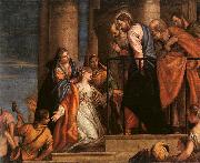  Paolo  Veronese Christ and the Woman with the Issue of Blood